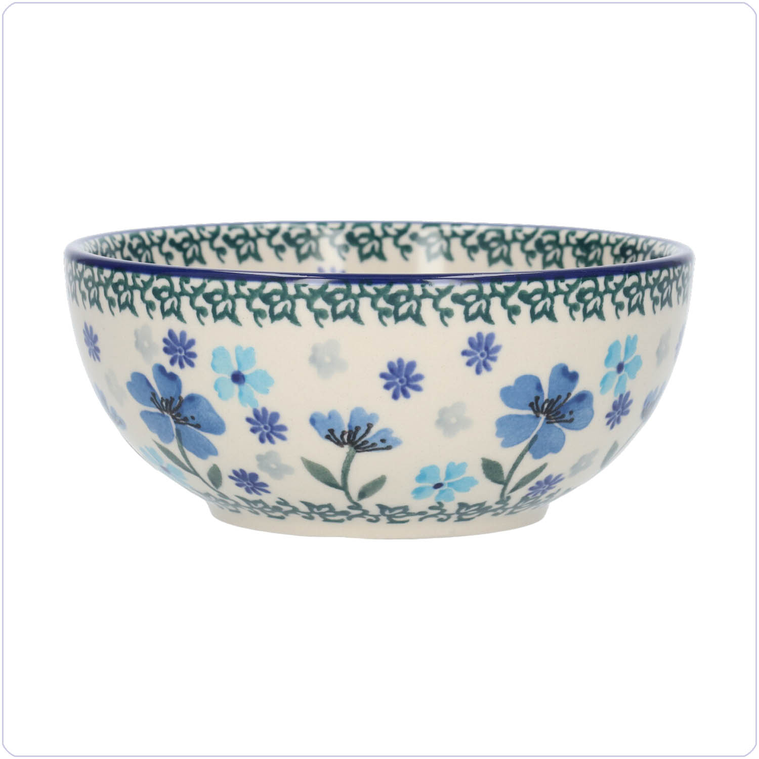 Bunzlau Rijstkom 500 ml Ø14 (2294) - Blossom Blue (3507)