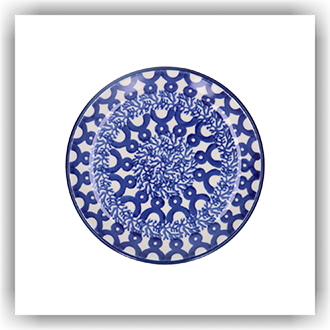 Bunzlau Cakebordje Ø12cm (2321) - Blue Harbour (3306)