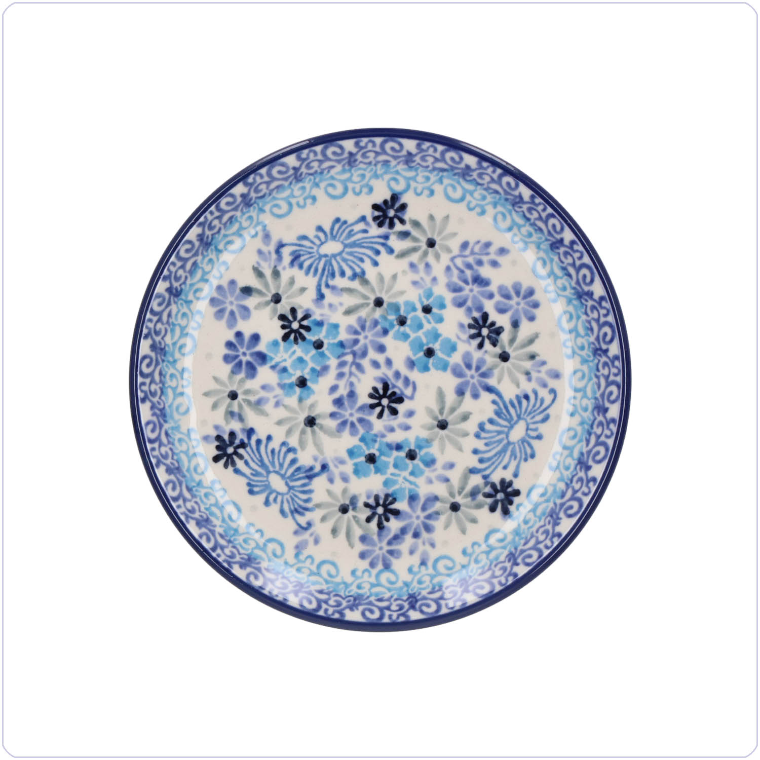 Bunzlau Cakebordje Ø12cm (2321) - Little Meadow (3503)