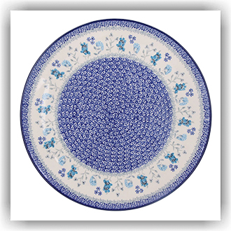 Bunzlau Groot pizzabord Ø33cm (2353) - Delicate Breeze (3304)