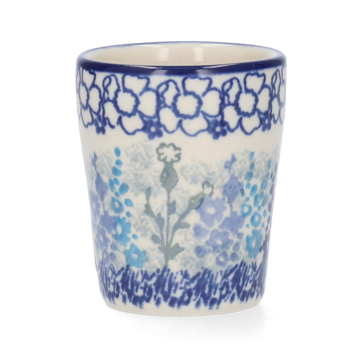 Bunzlau Strakke eierdop (2354) - Delphinium (3315)