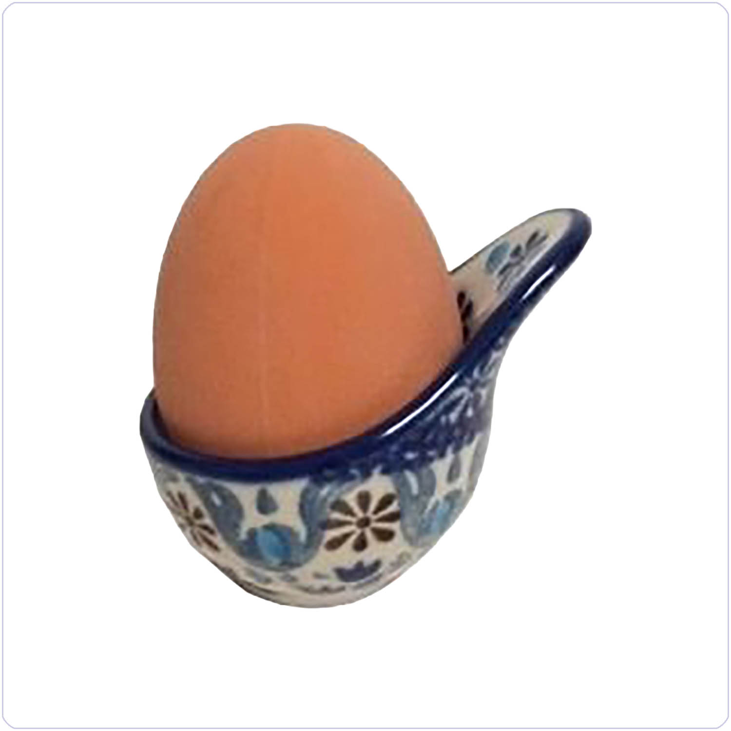 Bunzlau Maatbekertje/eierdop (2375) - Blue Diamond (2253)