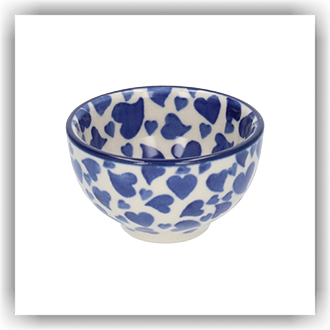 Bunzlau Mini bakje 50ml Ø6cm (2376) - Dancing Hearts (3411)