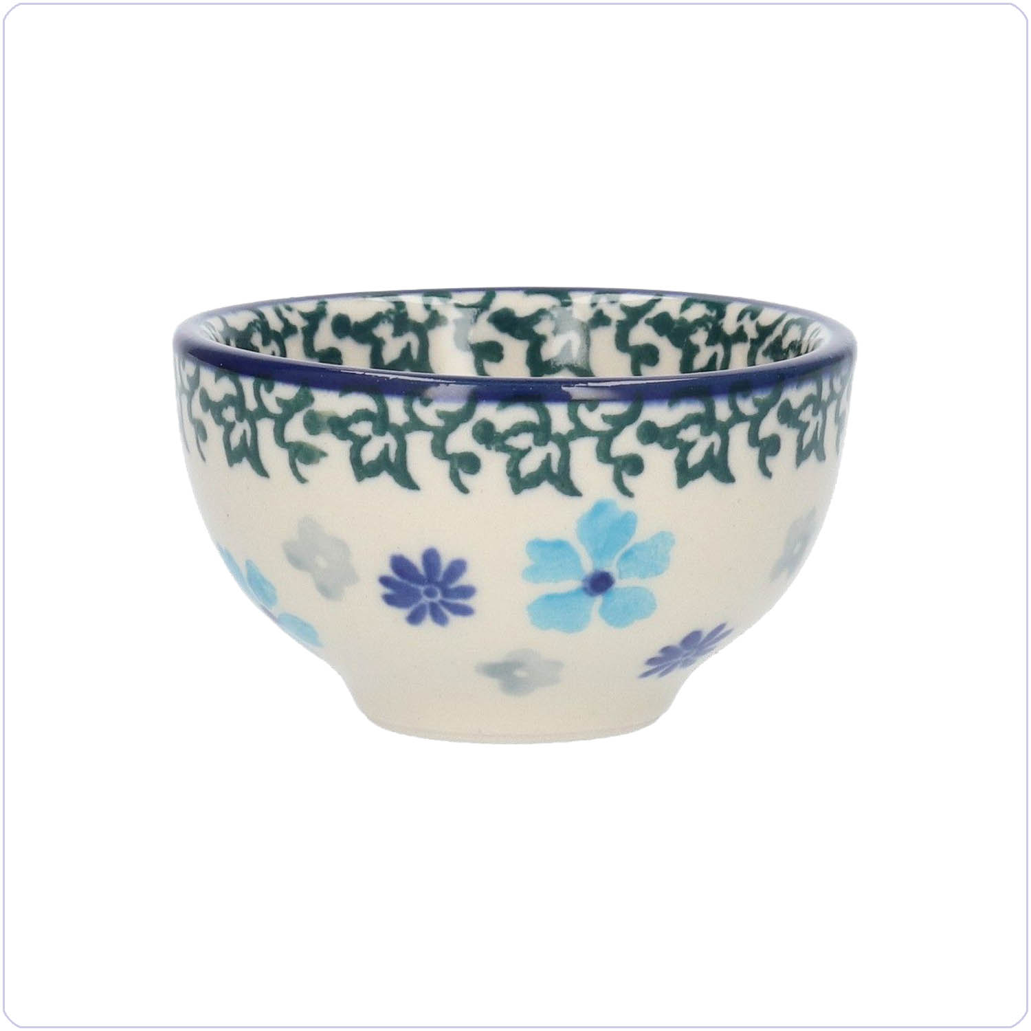 Bunzlau Mini bakje 50ml Ø6cm (2376) - Blossom Blue (3507)