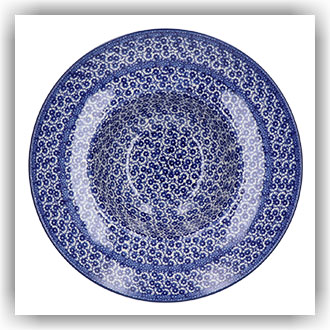 Bunzlau Diep pasta-/soepbord (2386) - Midnight Blue (2546)