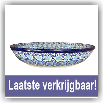 Bunzlau Schaal/bord met rechte rand (2393) -  (3359)
