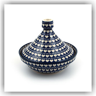 Bunzlau Tajine (2394) - Blue Valentine (375E)