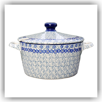 Bunzlau Strakke pan (2460) - Blue Fountain (2614)