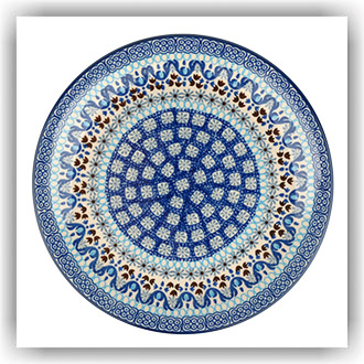 Bunzlau Plat dinerbord Ø25,5cm (2463) - Marrakesh (1026)