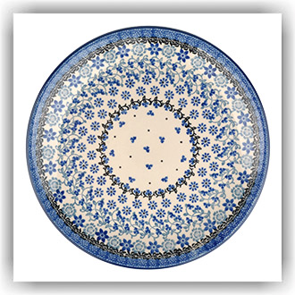 Bunzlau Plat dinerbord Ø25,5cm (2463) - Belle Fleur (1829)