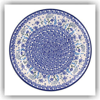 Bunzlau Plat dinerbord Ø25,5cm (2463) - Floral Party (2896)