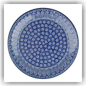 Bunzlau Plat dinerbord Ø25,5cm (2463) - Lace (884)