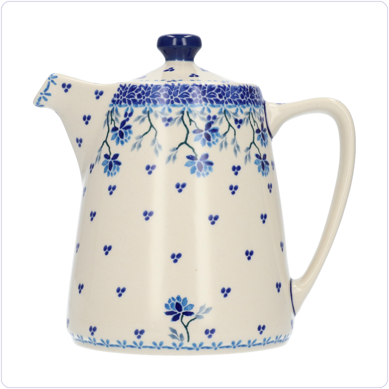 Bunzlau Koffie/Theekan strak 1000ml (2471) - Daydream (2524)