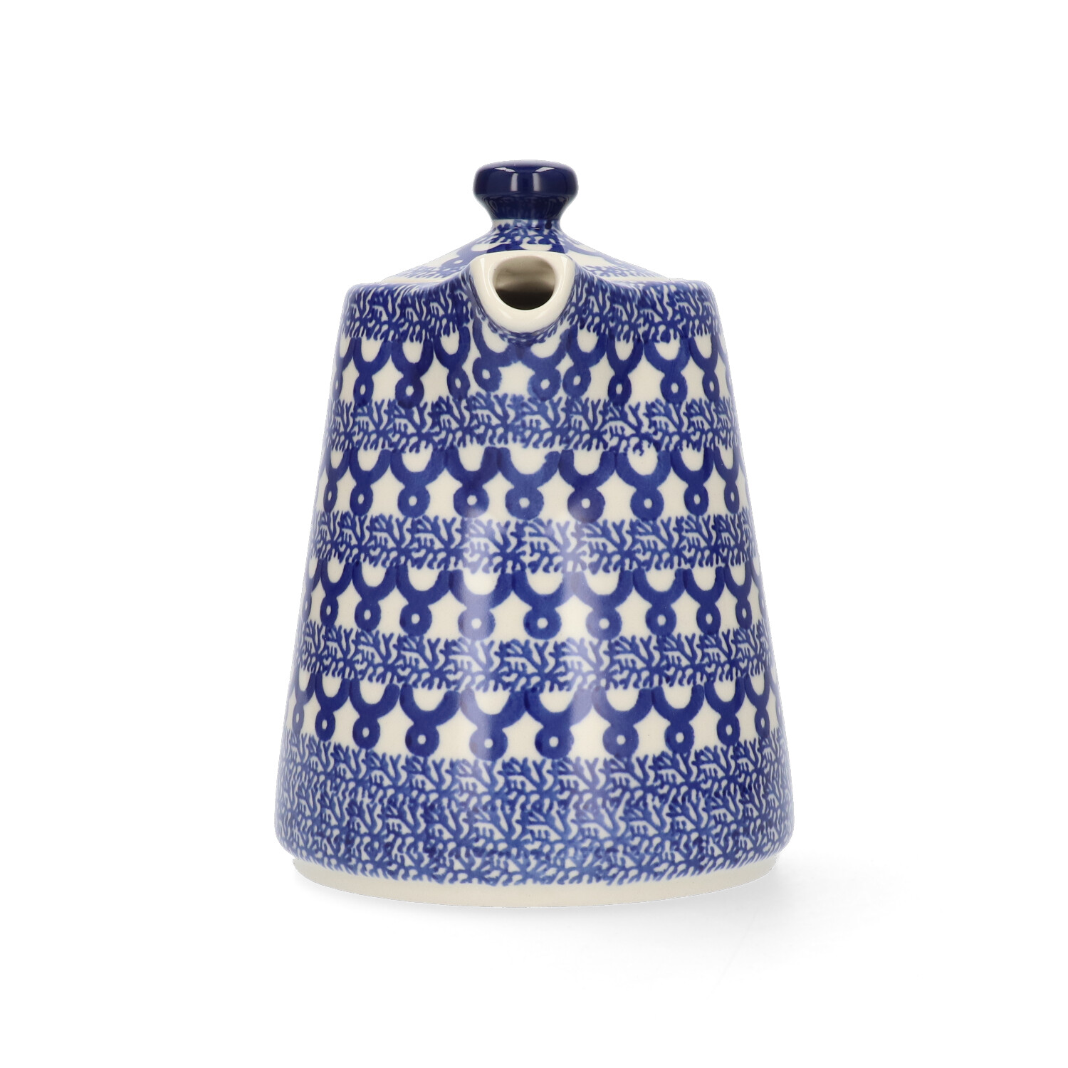 Bunzlau Koffie/Theekan strak 1ltr (2471) - Blue Harbour (3306)