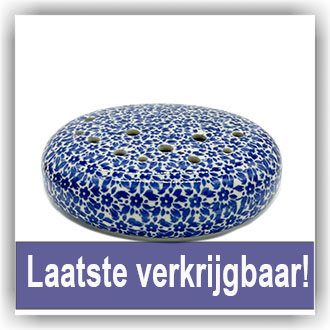 Bunzlau droogbloemen vaasje (2612) - Indigo (2396)