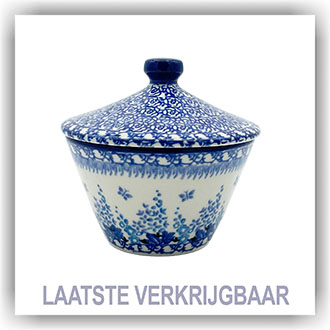 Bunzlau Strak potje met dekseltje (2655) -  (3277)