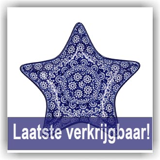 Bunzlau Ster schaaltje/bordje (2656) - Lace (884)
