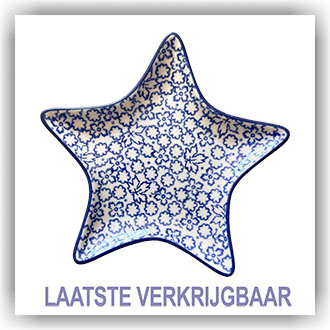 Bunzlau Ster bordje (2656) -  (3355)