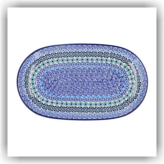 Bunzlau Ovale schotel 25,5x15cm (2673) - Granada (3398)