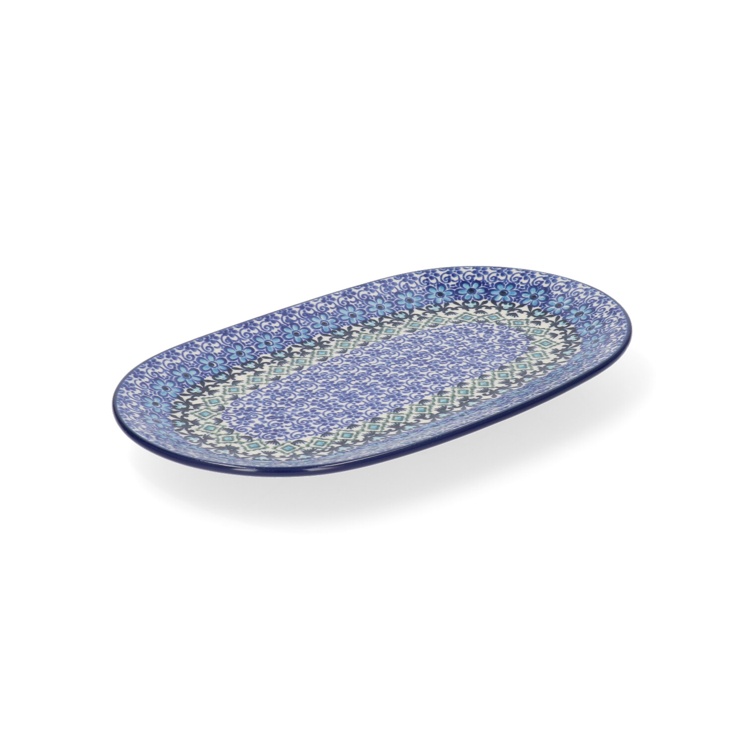 Bunzlau Ovale schotel 25,5x15cm (2673) - Lisboa (3400)