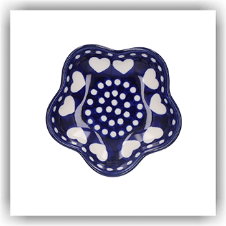 Bunzlau Theetipje Bloem (2680) - Blue Valentine (375E)