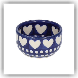 Bunzlau Mini bakje (2681) - Blue Valentine (375E)
