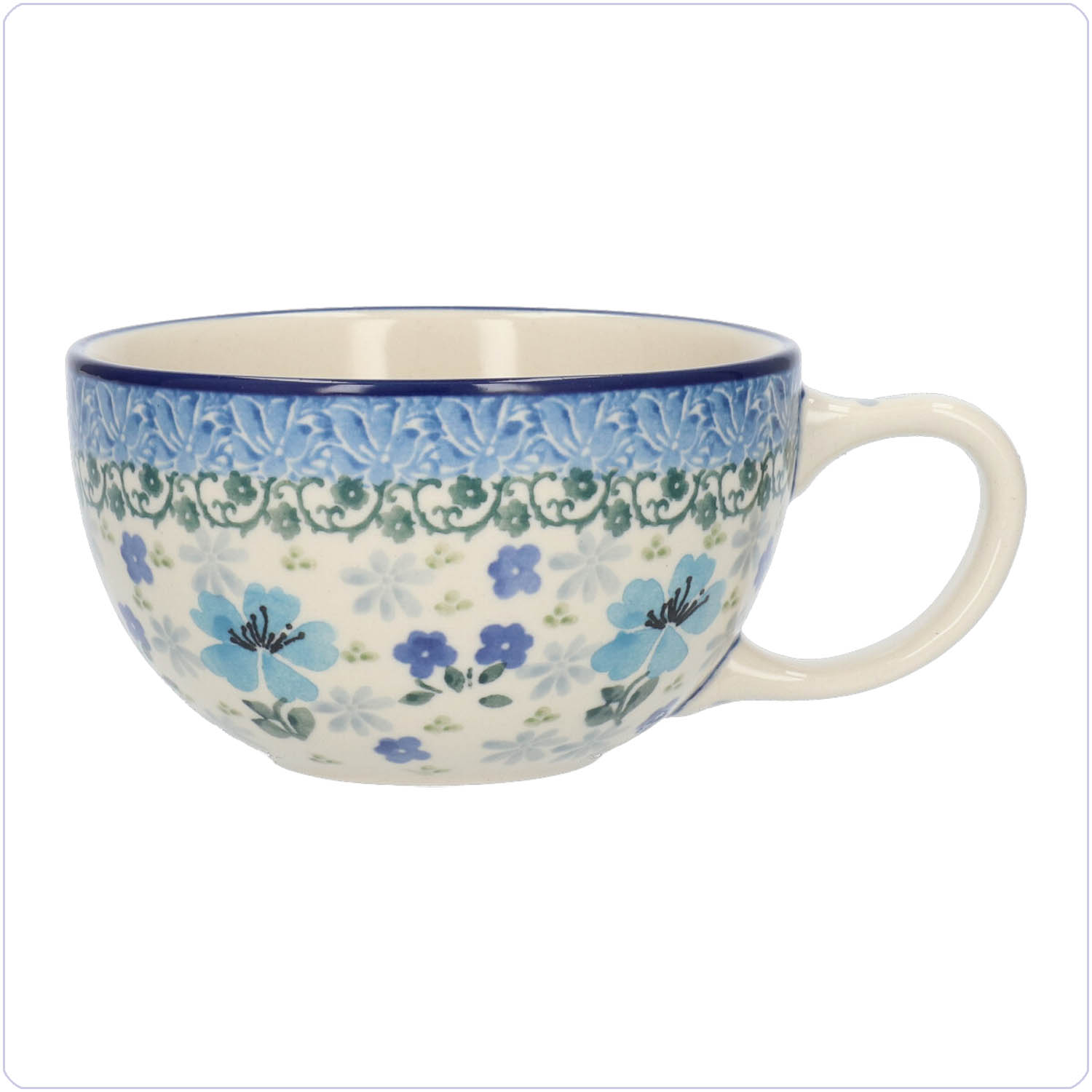 Bunzlau Cappuccino/Thee mok (2689) - Hidden Garden (3504)