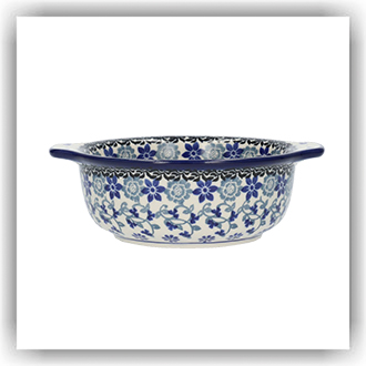 Bunzlau Soepkom platte oren (2699) - Belle Fleur (1829)