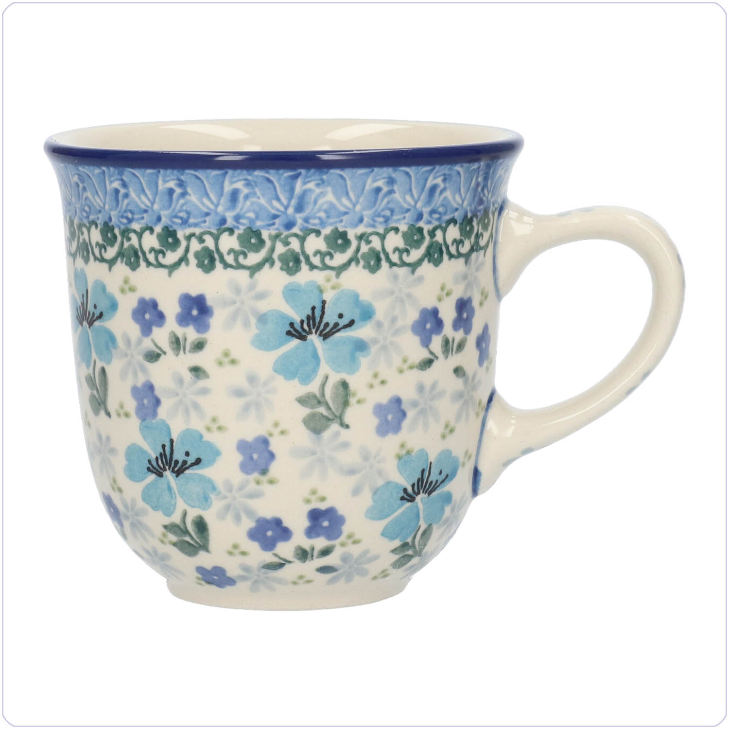 Bunzlau Tulp Beker 400ml (2726) - Hidden Garden (3504)