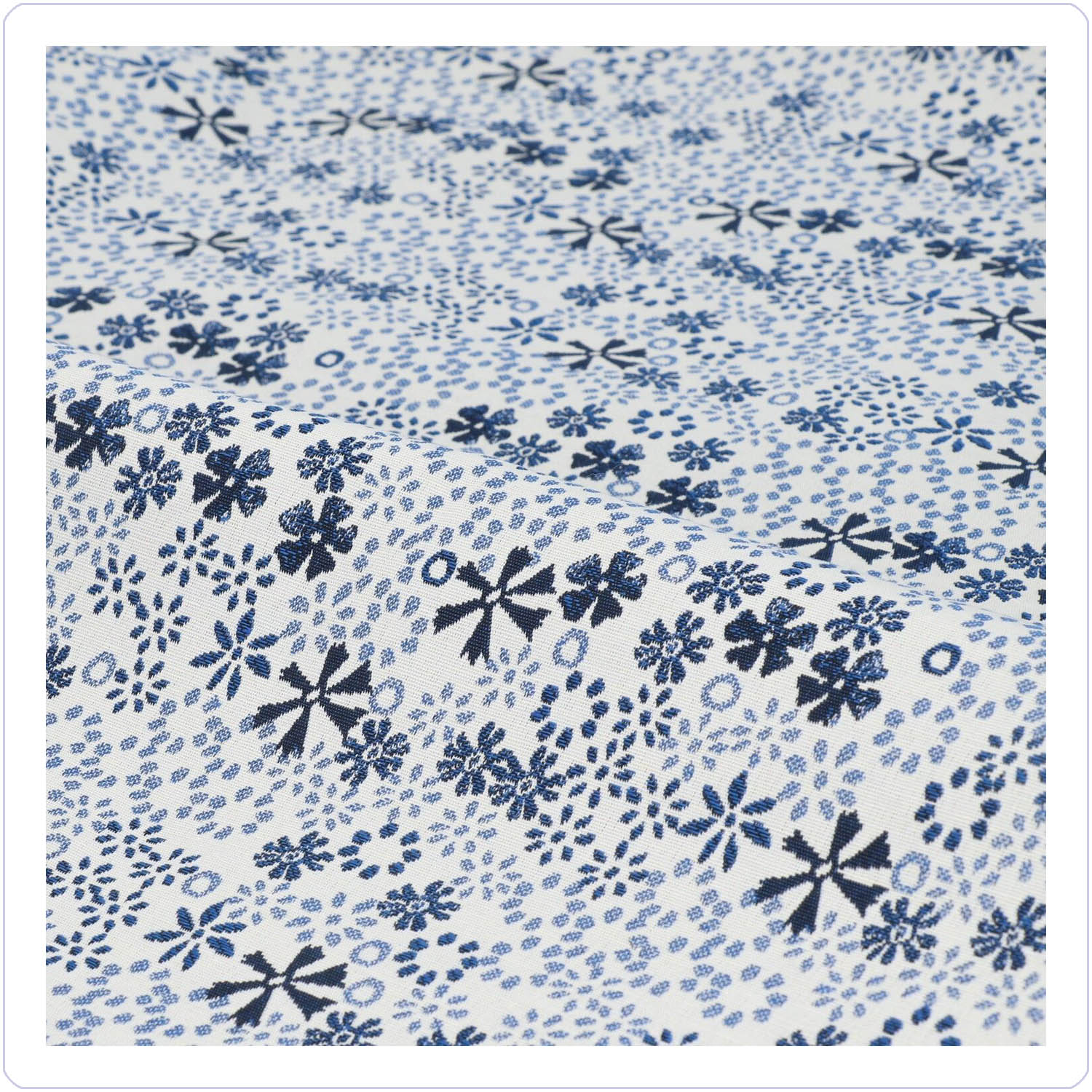 Bunzlau Tafelkleed - Indigo Lace 260x140 (3901)