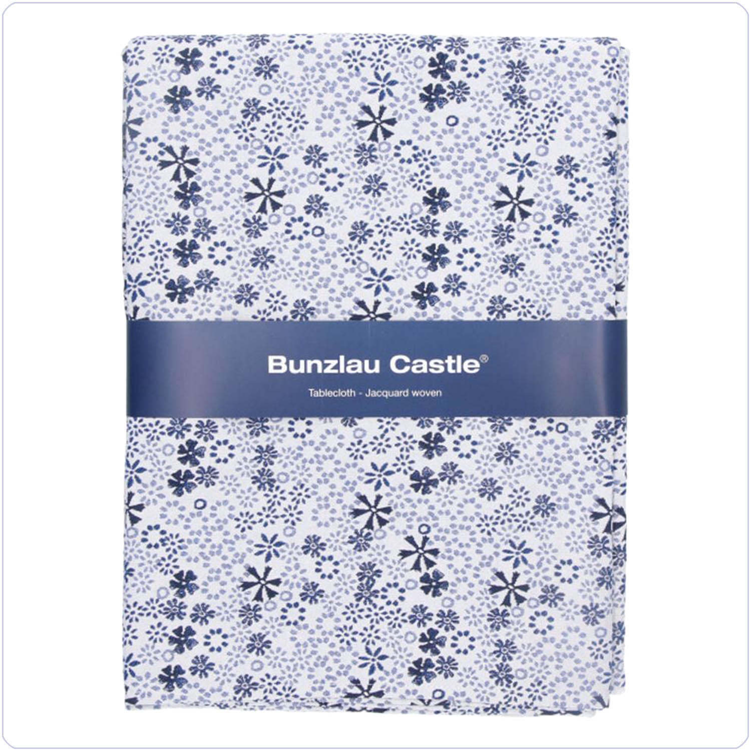 Bunzlau Tafelkleed - Indigo Lace 260x140 (3901)