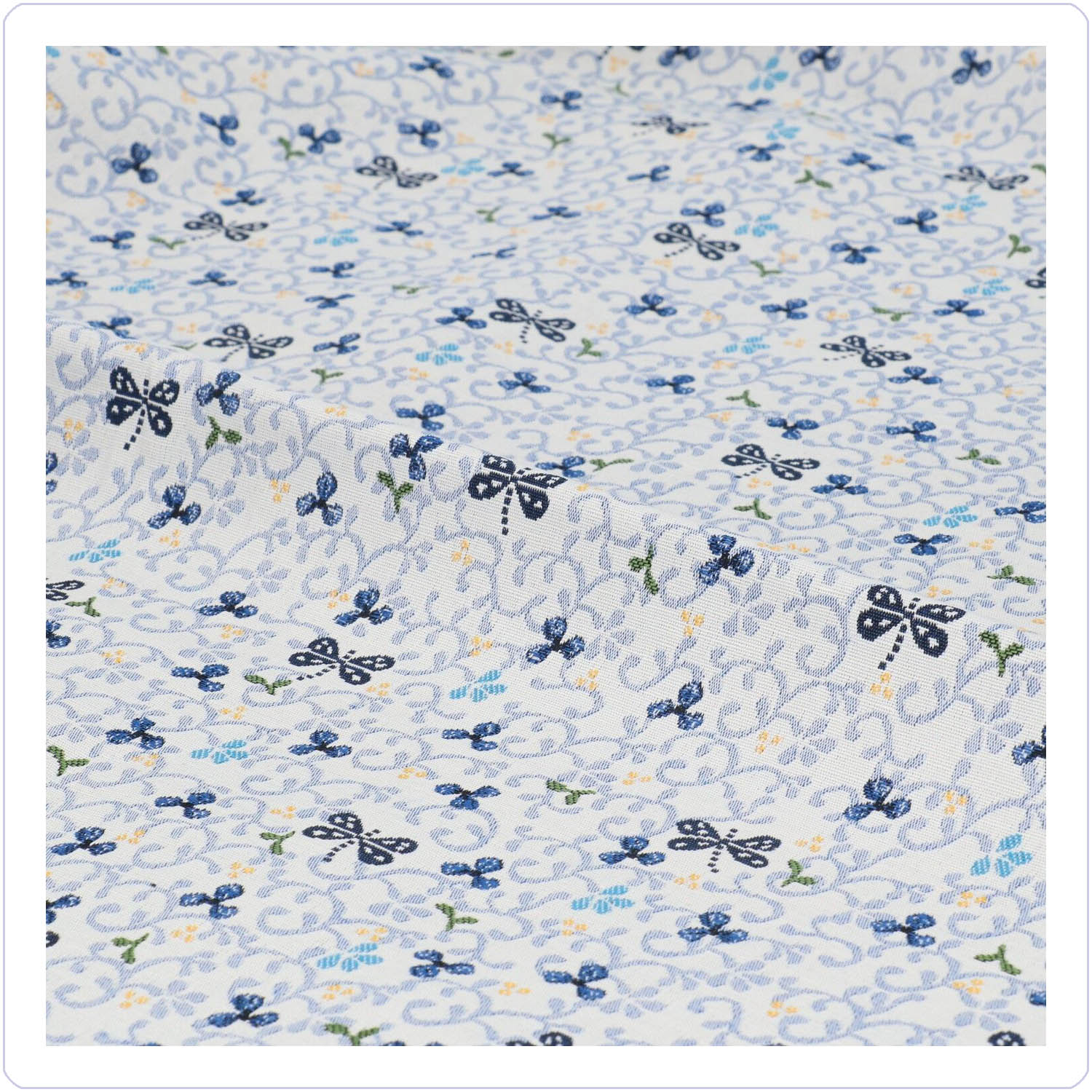 Bunzlau Tafelkleed - Dragonfly Garden 260x140 (3902)
