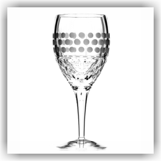 Bunzlau Wijnglas rode wijn - Dots (5032)
