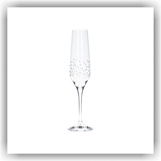 Bunzlau 6 x Flute - Bubble 195ml (5160)