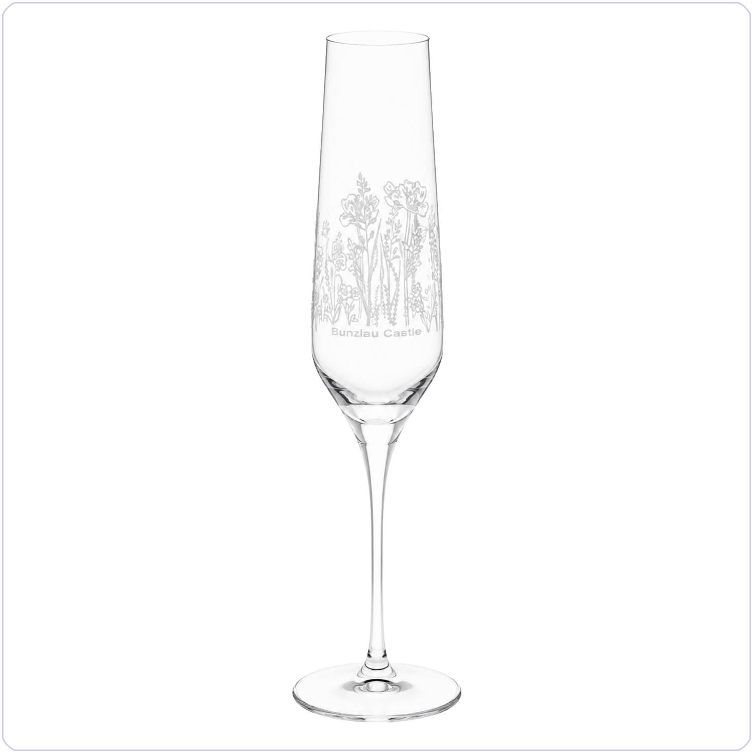 Bunzlau 6x Flute - Wild Flowers 195ml (5176)