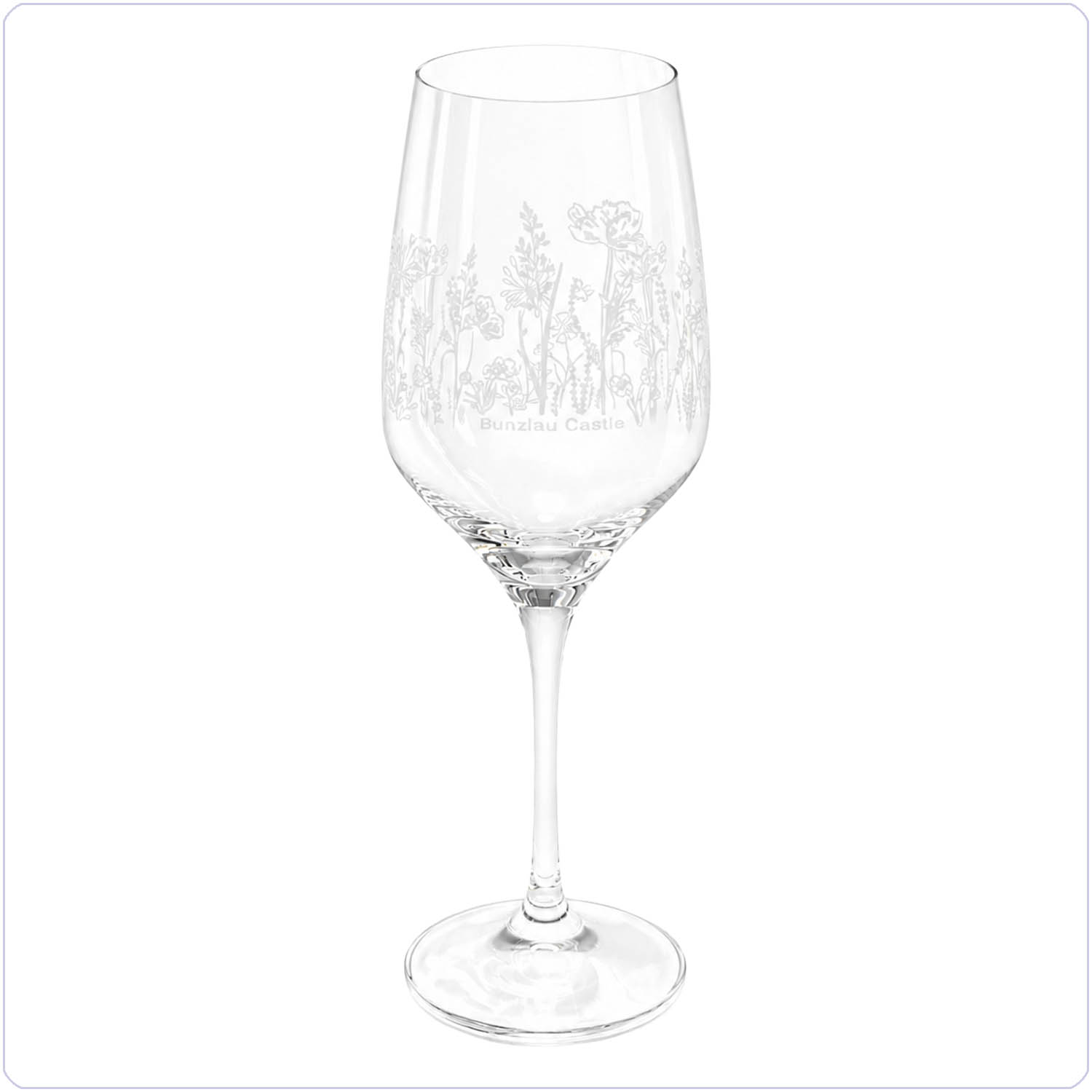 Bunzlau Glas witte wijn - Wild Flowers 350ml (5177)