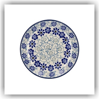 Bunzlau Theetipje Ø10cm (601262) - Blue Fountain (2614)
