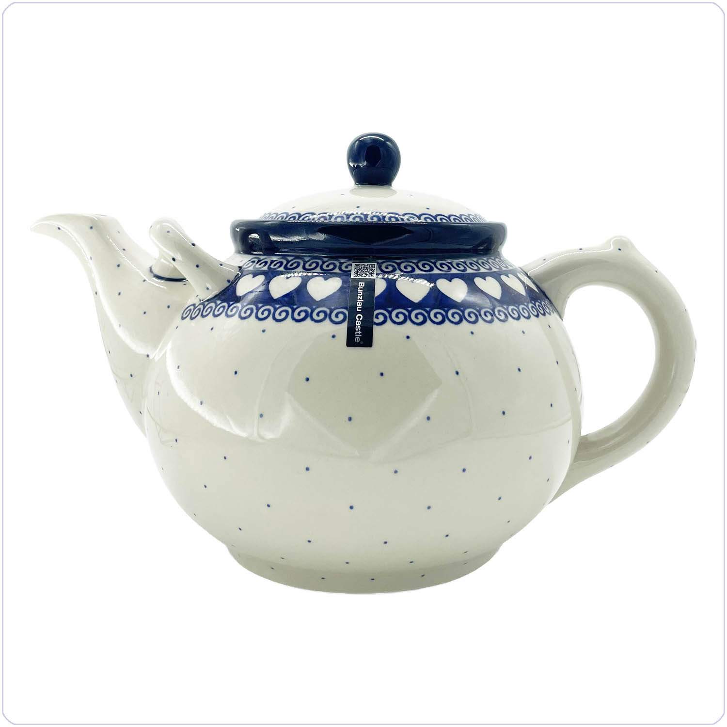 Bunzlau Theepot 3000ml (601445) - White Valentine (375M)