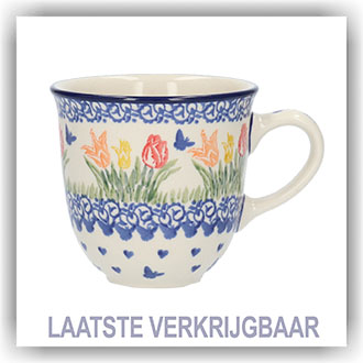 Bunzlau Tulp Beker 340ml (601824) - Tulip Hearts (3369)