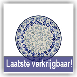 Bunzlau Cakebordje Ø12cm (602321) - Blue Fountain (2614)