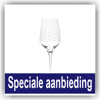 Bunzlau Glas witte wijn - Bubble 350ml (605157)