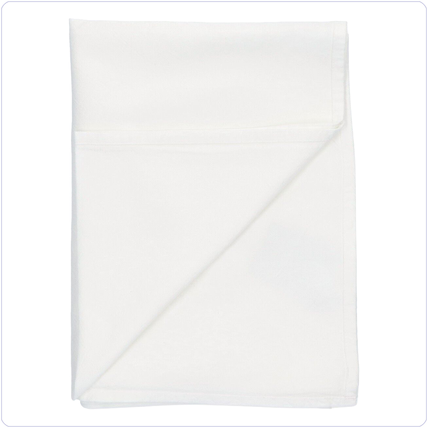 Bunzlau Tafelkleed 260x140cm Pearl White (6517)