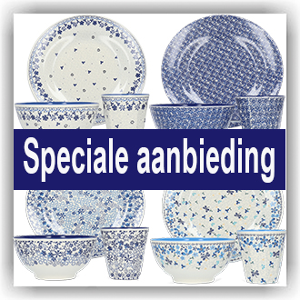 Bunzlau 4x mix setjes Melamine (MMS4)