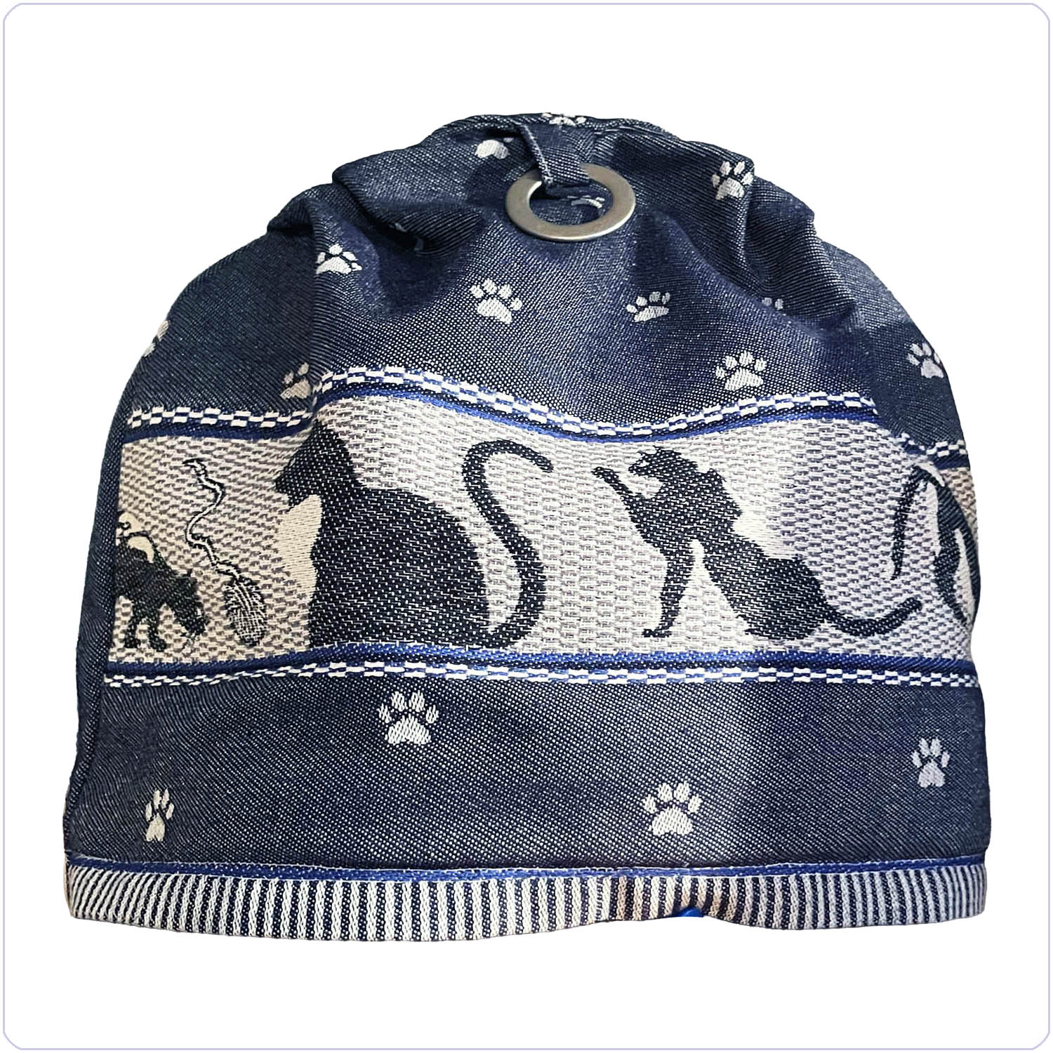 Bunzlau Theemuts blauwe kat (TM09)