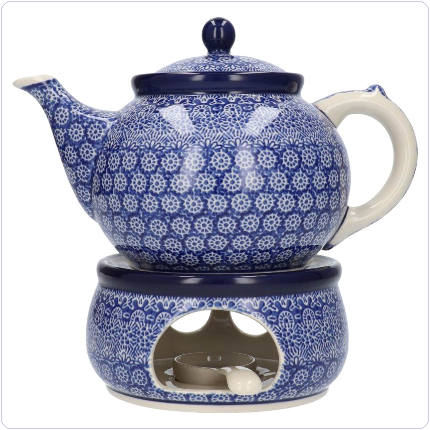 Bunzlau Theepot & Stoof<br>1800ml / 2000ml (TPS2) - Lace (884)