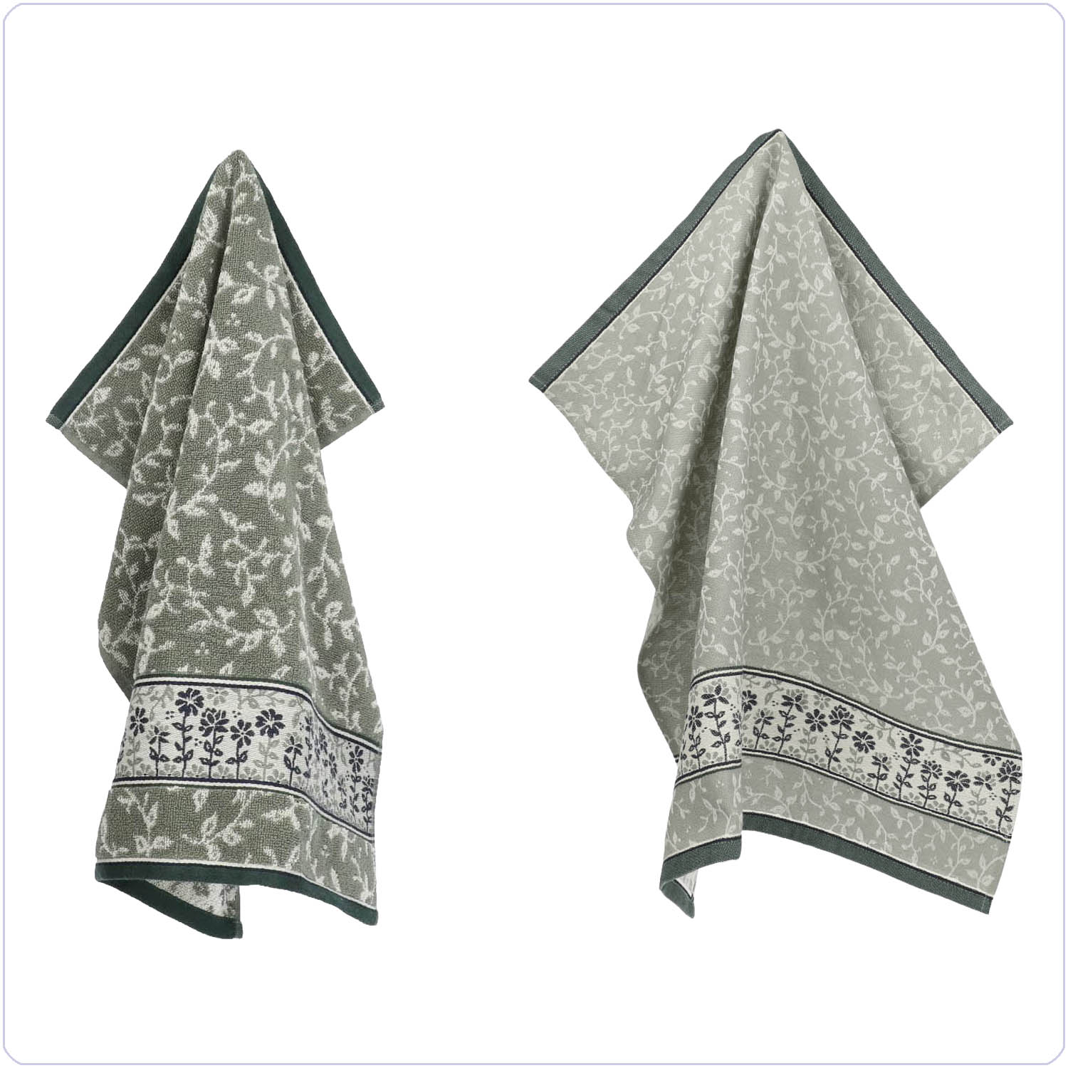 Bunzlau Setje Daydream olijfgroen (TS42)