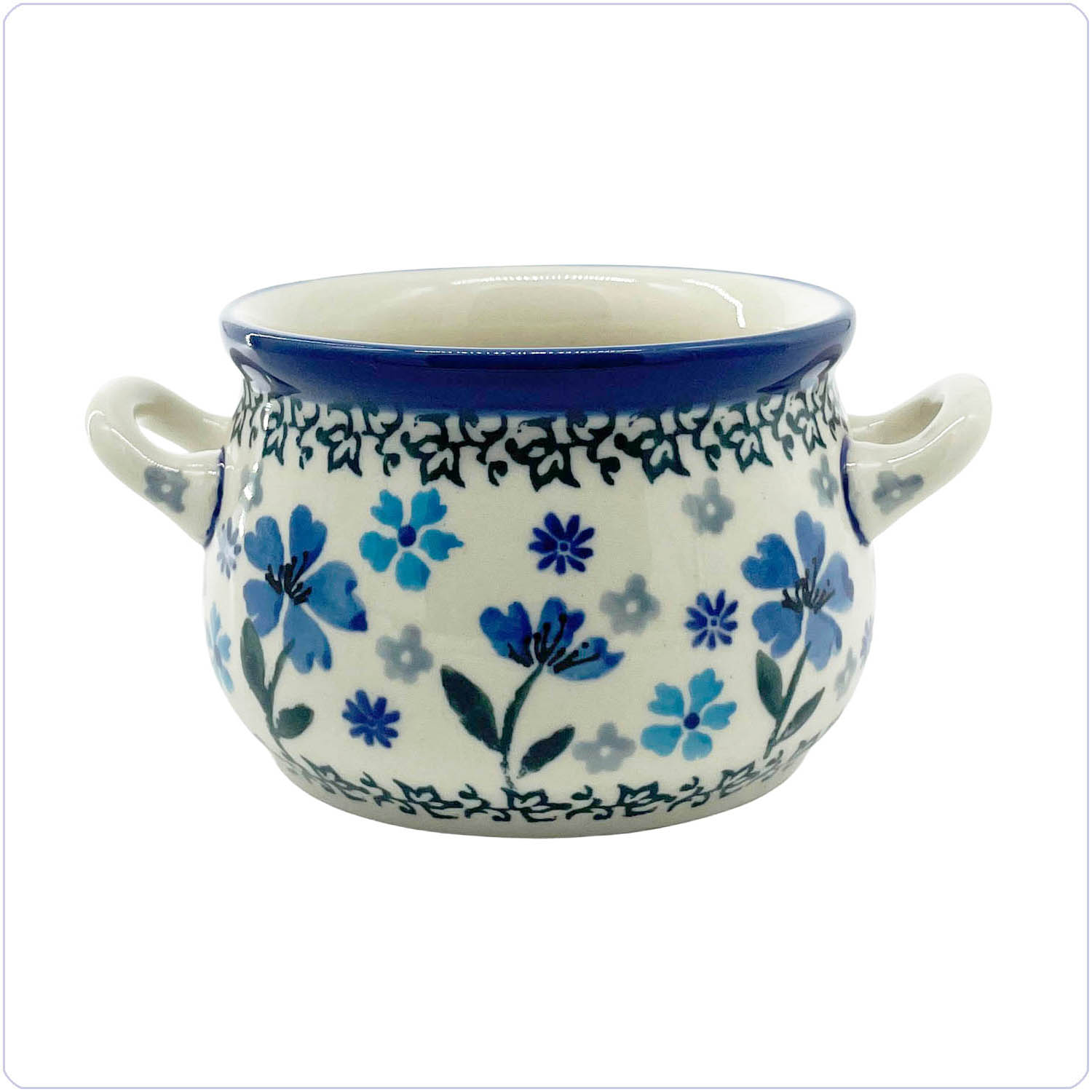 1016 Soepkom 360ml 3507 Blossom Blue