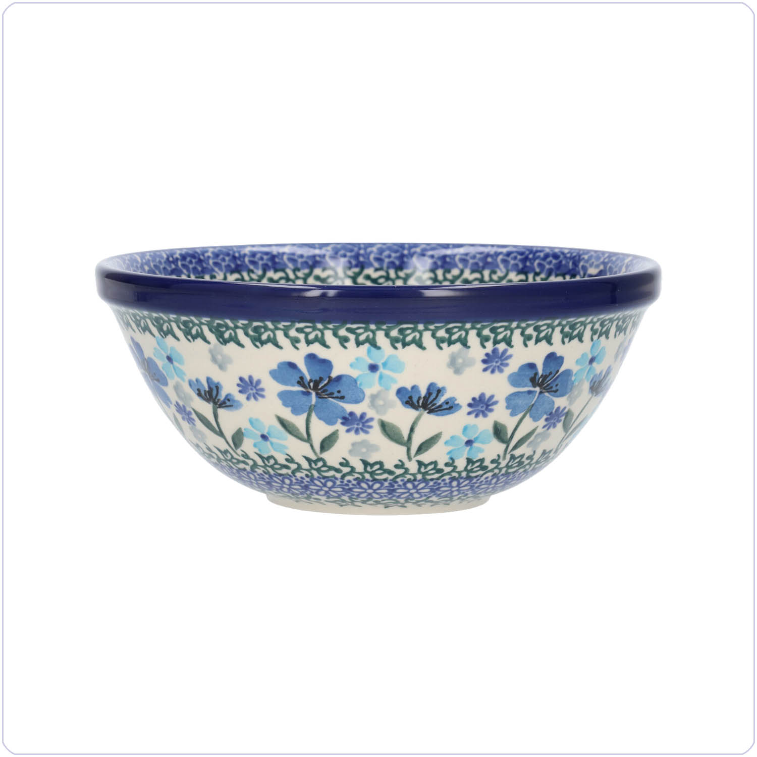 1058 Diep bakje 800ml Ø17 3507 Blossom Blue