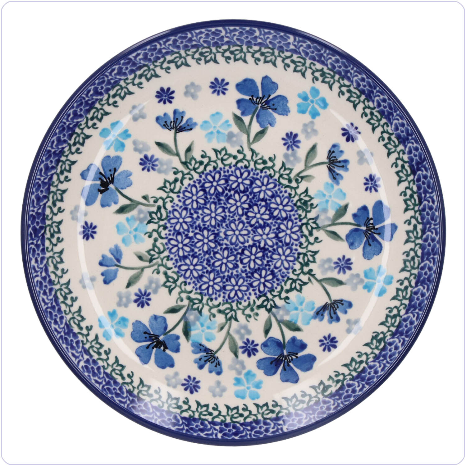1086 Ontbijtbord Ø20cm 3507 Blossom Blue