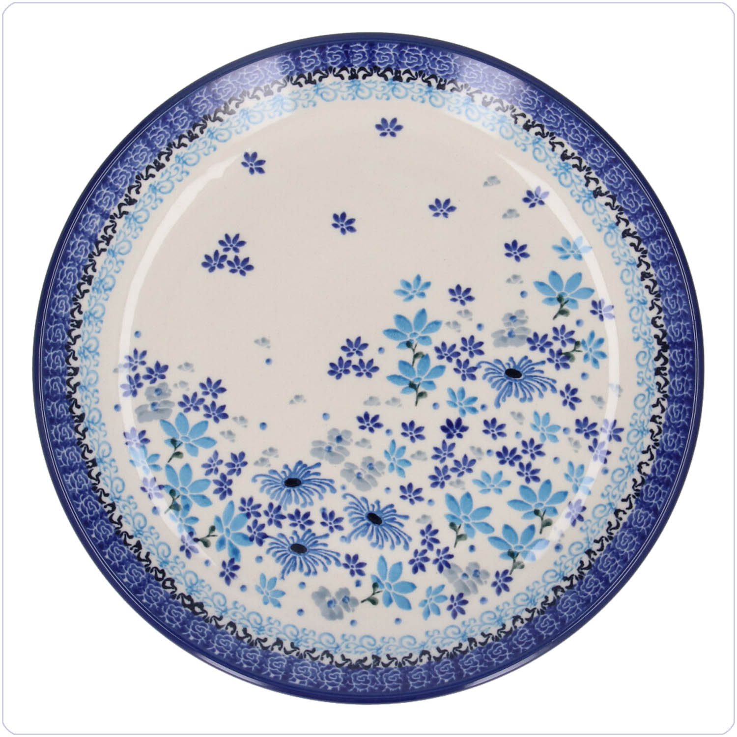 1266 Lunchbord Ø23,5cm 3508 Flower Valley